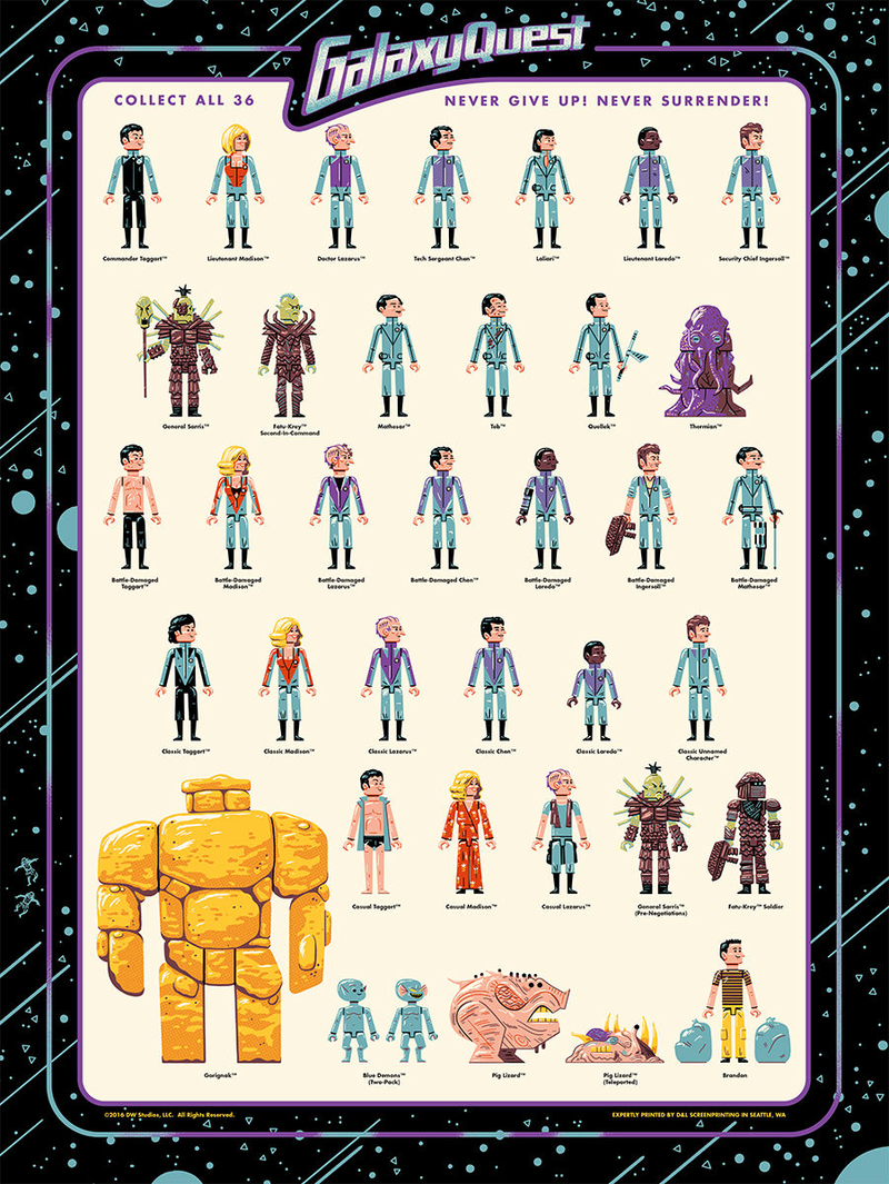 Illustration for article titled Don't Freak Out, Galaxy Quest Fans, But You're Going to Need These Posters
